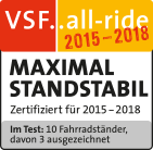 VSF-Auszeichnung: maximal Standstabil