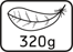 gewicht 320 g