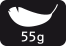 gewicht 55 g